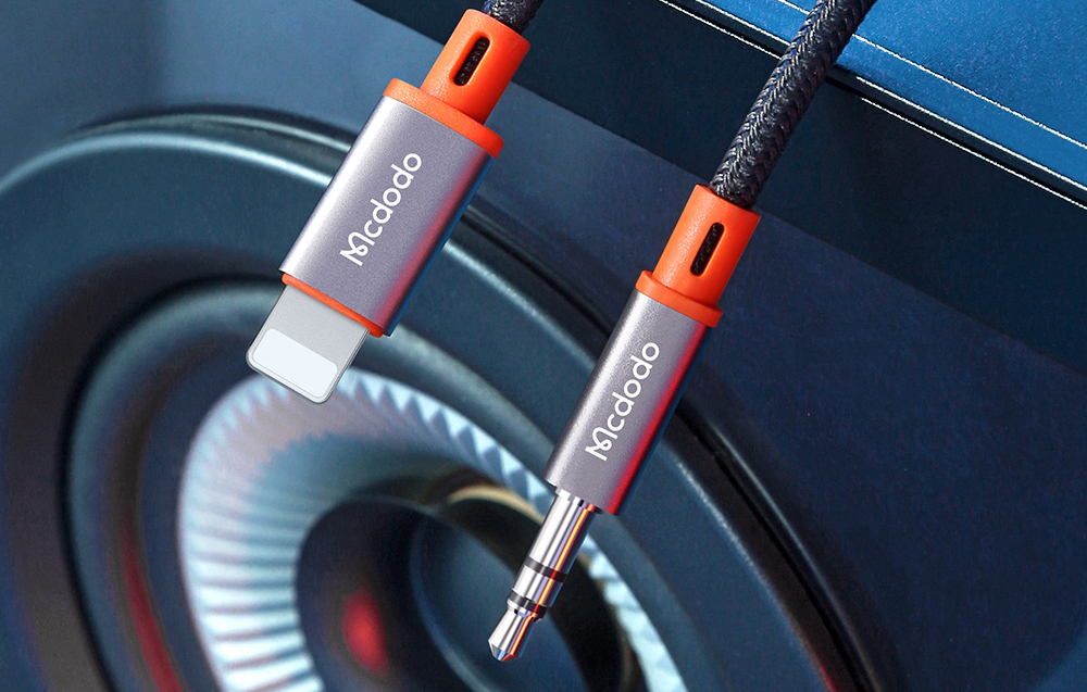 McDodo CA-0780 Lightning vers mini jack 3,5 mm câble AUX