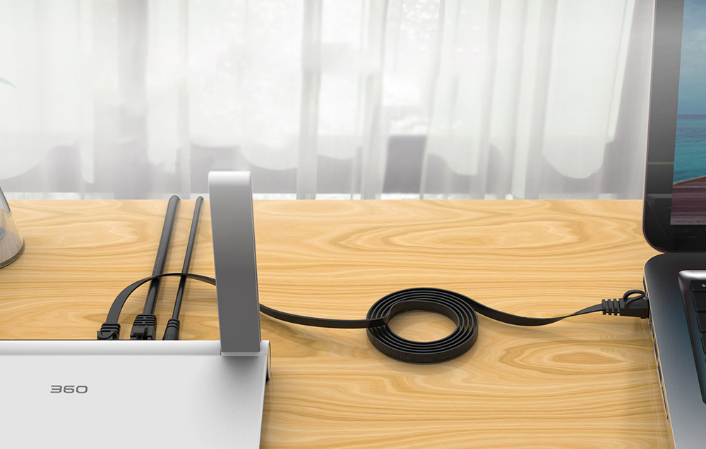 Câble réseau Ethernet plat Orico