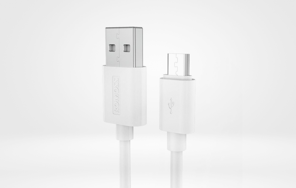 Romoss CB-5 2.1A Câble USB vers Micro USB gris