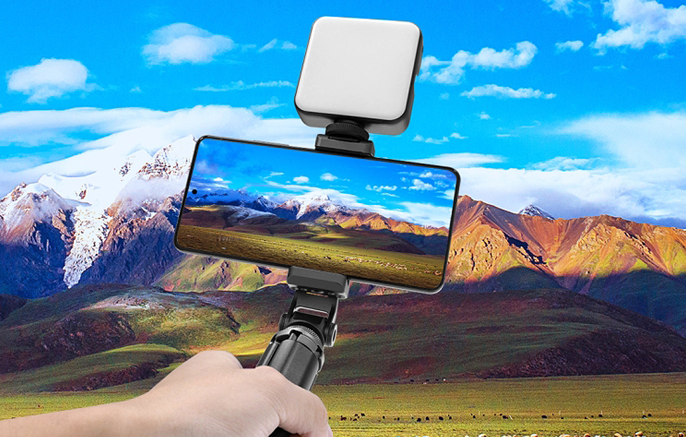Puluz support de téléphone rotatif avec montage universel 1/4 (noir)
