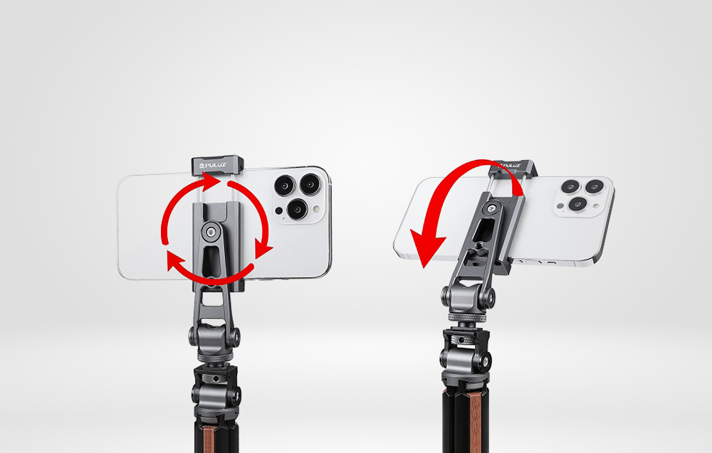 Puluz support de téléphone en rotation de 360°
