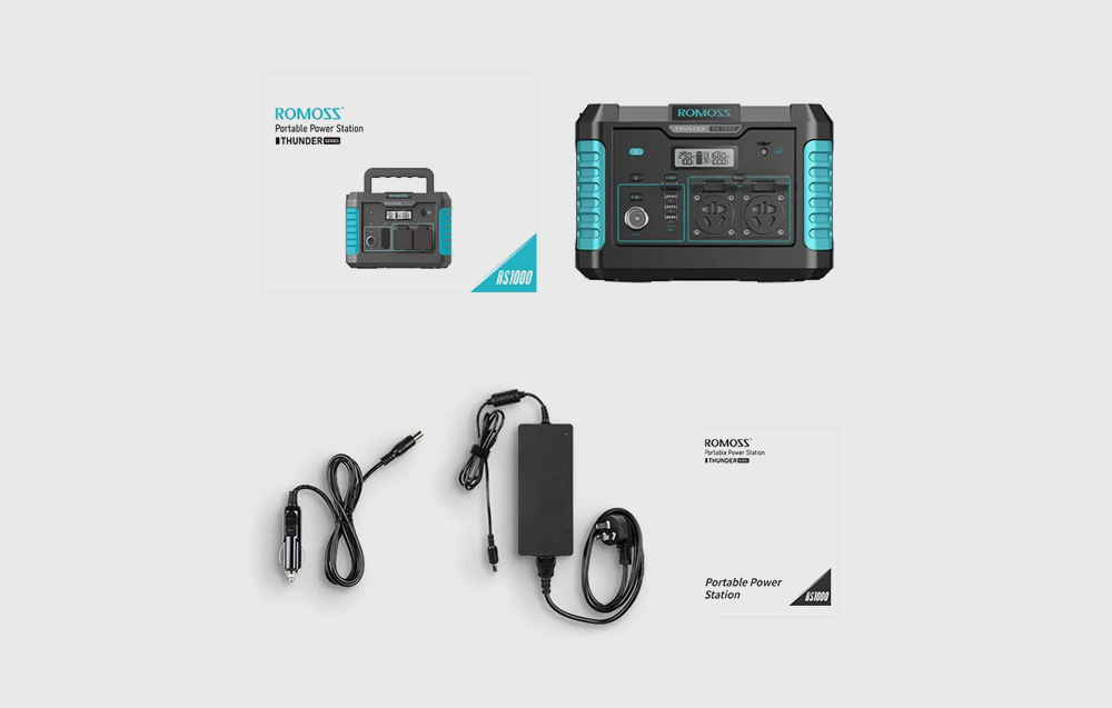 Romoss RS1000 Thunder Series Advantages