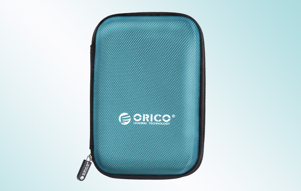 Orico étui disque dur et accessoires GSM bleu