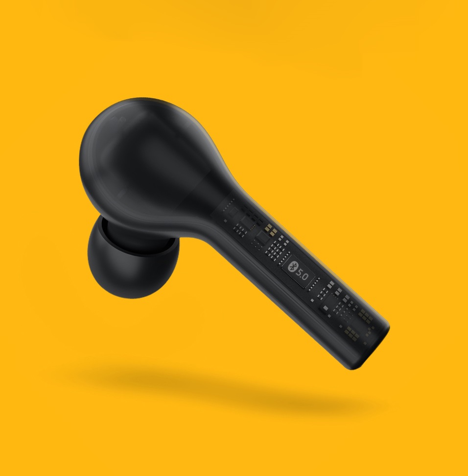 Image des QCY T5 côté 2