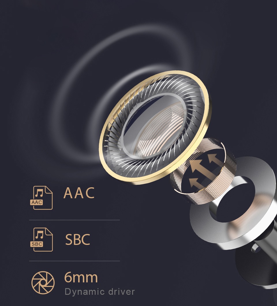Image des QCY T5 côté 6