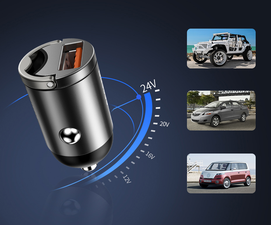 Chargeur compatible véhicules