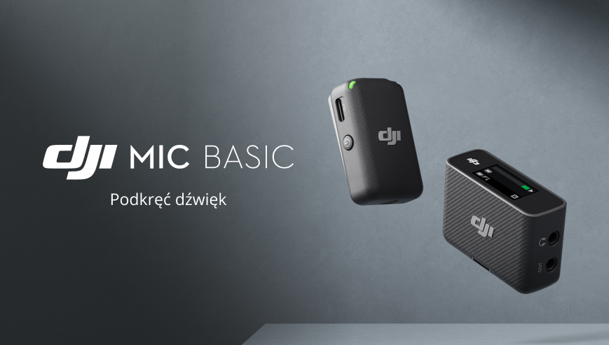 DJI Mic Basic wireless audio transmission system
