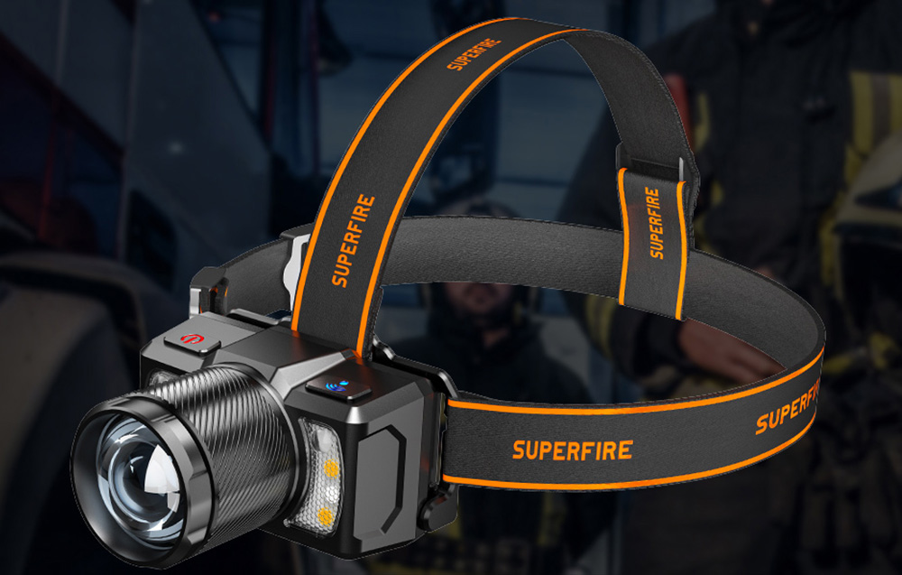 Superfire HL25 en extérieur
