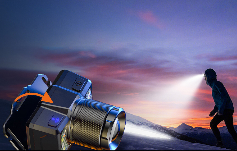 Superfire HL25 utilisée en randonnée