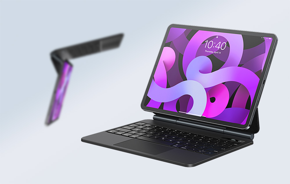 Pavé tactile intégré au clavier Baseus