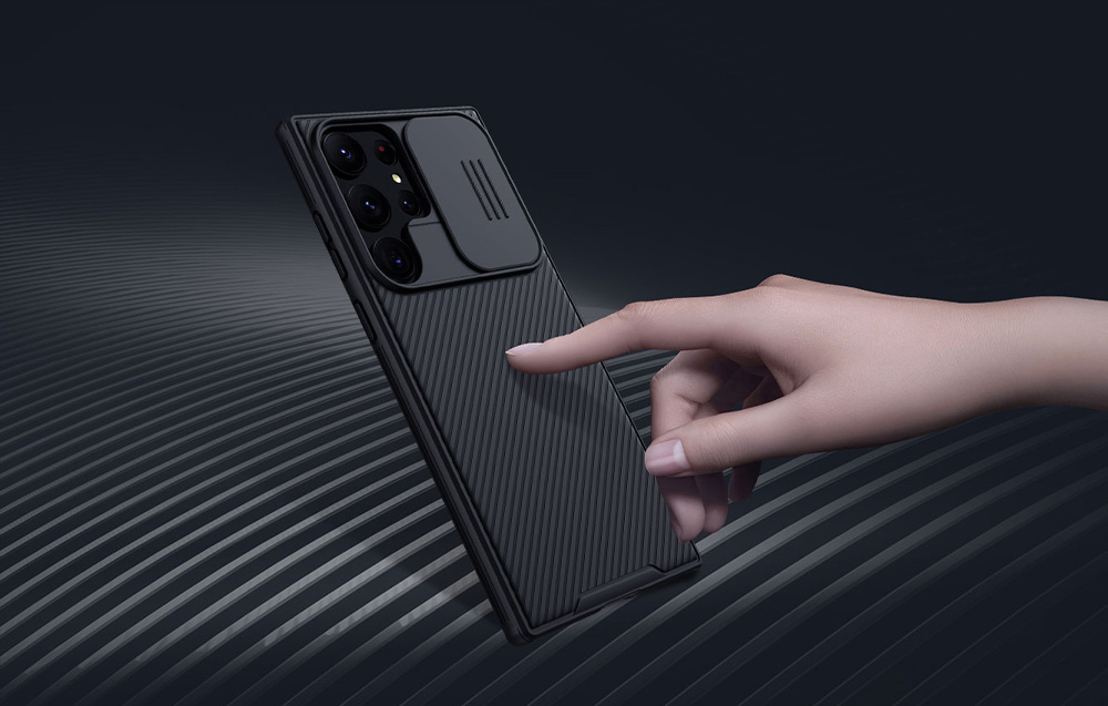 Étui Nillkin CamShield Pro pour Samsung S23 Ultra (noir)
