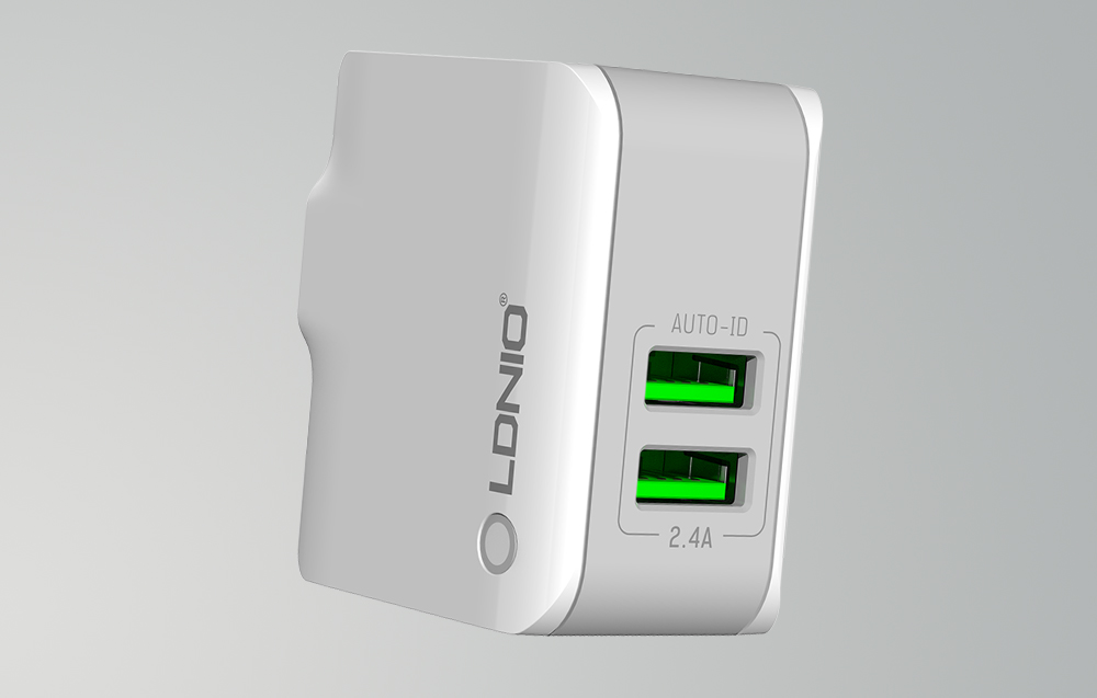 Chargeur réseau LDNIO A2203 en charge