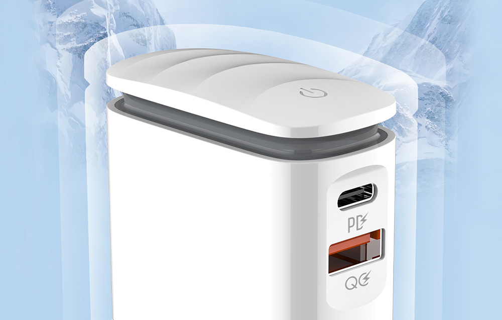 Chargeur LDNIO A2423C fabriqué en polycarbonate résistant