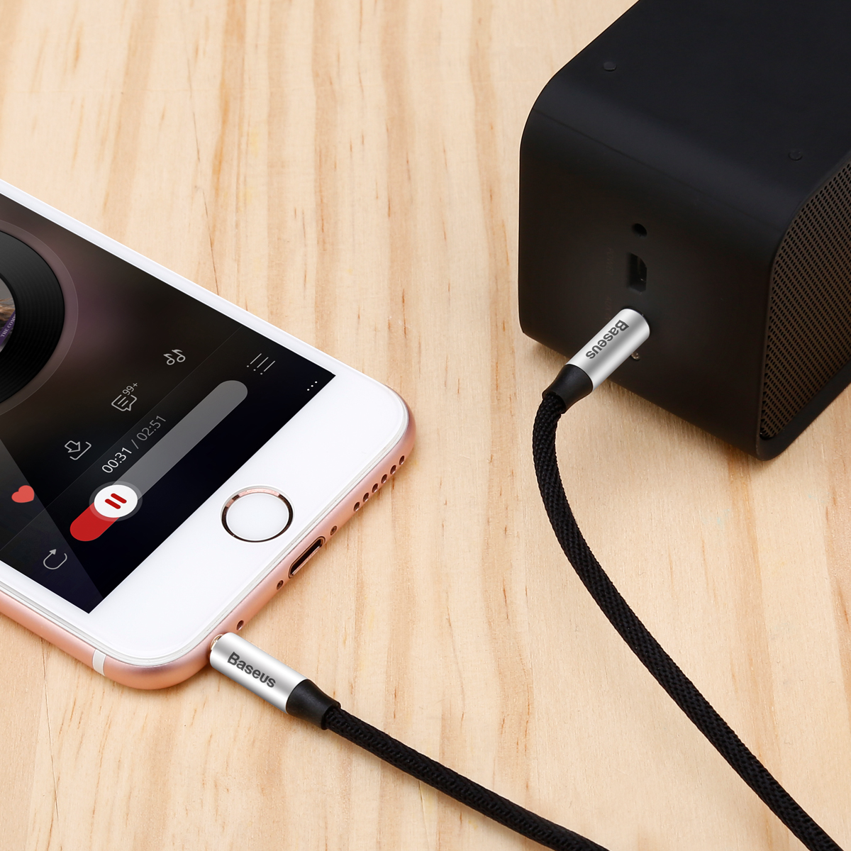Image du câble audio Baseus Yiven M30