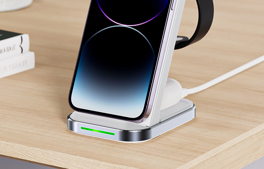 Chargeur inductif Acefast E15 servant de support