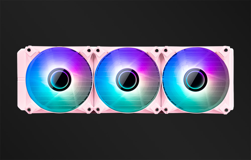 3 ventilateurs de 120mm