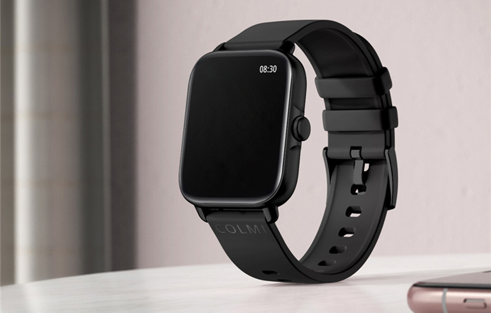 Montre connectée Colmi P28 Plus (noire)