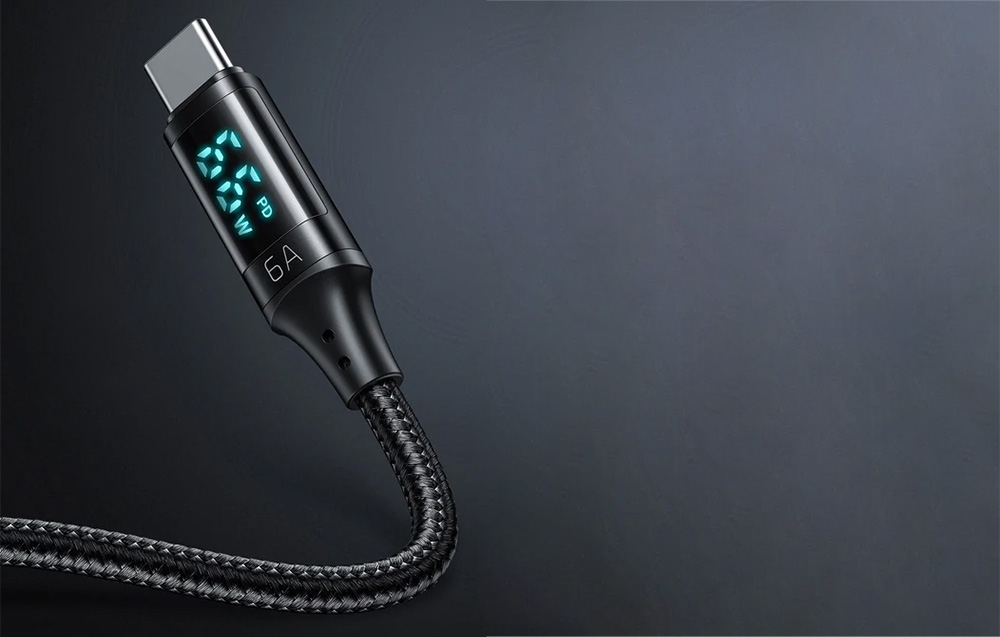 Câble Mcdodo CA-1080 connectivité USB-C et écran intégré
