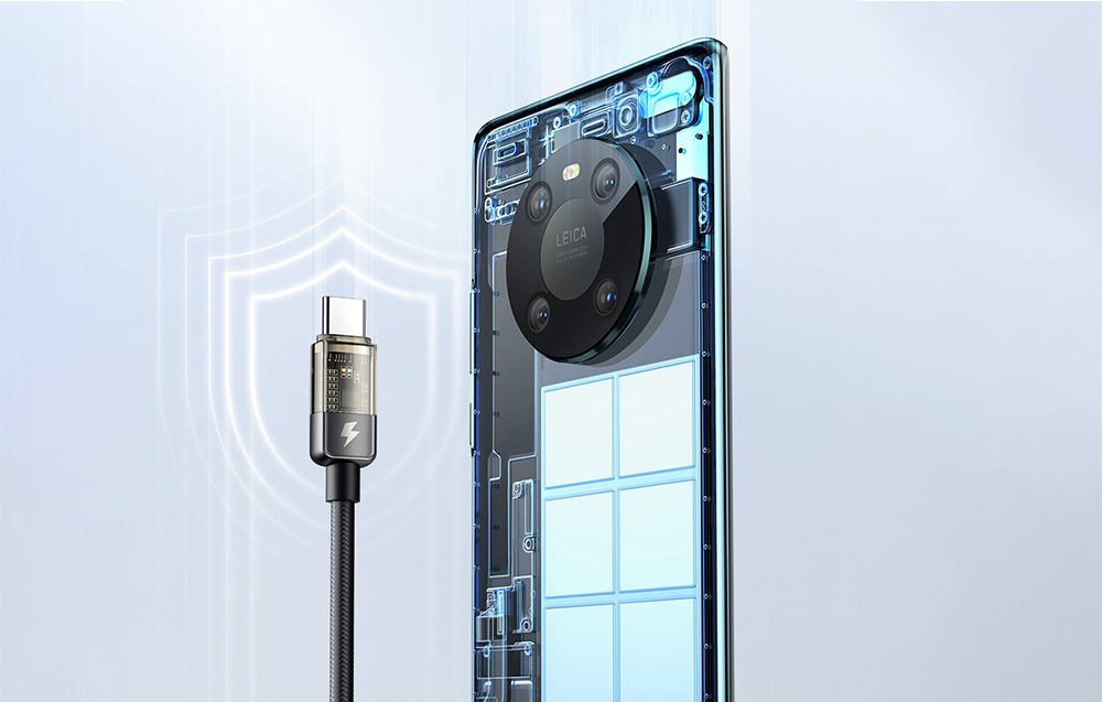 Image du câble Mcdodo avec la fonction de charge intelligente