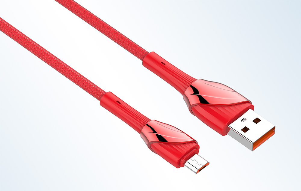 Câble USB - Micro USB LDNIO LS662 2m, 30W (rouge)