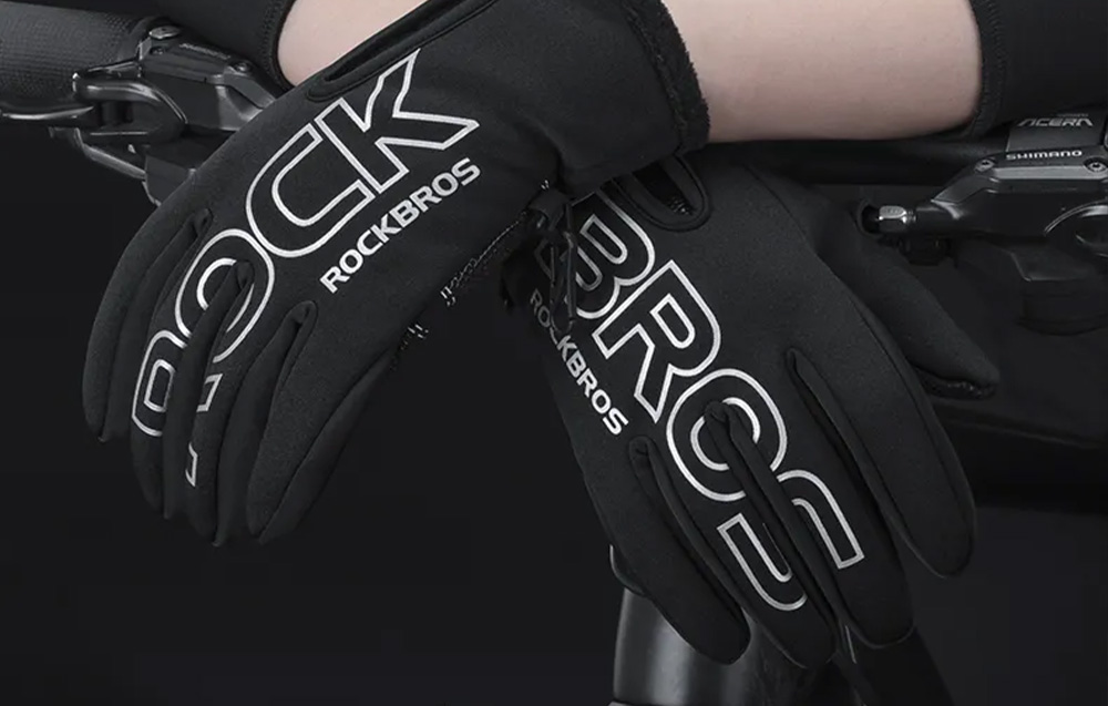 Gants Rockbros avec revêtement déperlant