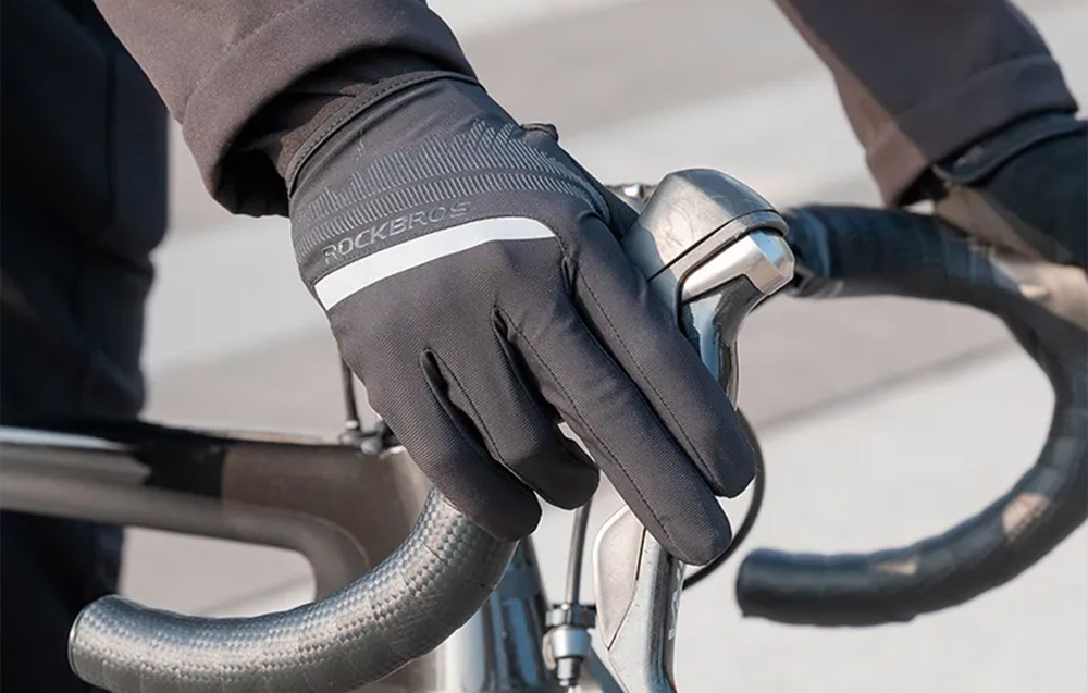 Gants de cyclisme Rockbros S247-1 noirs