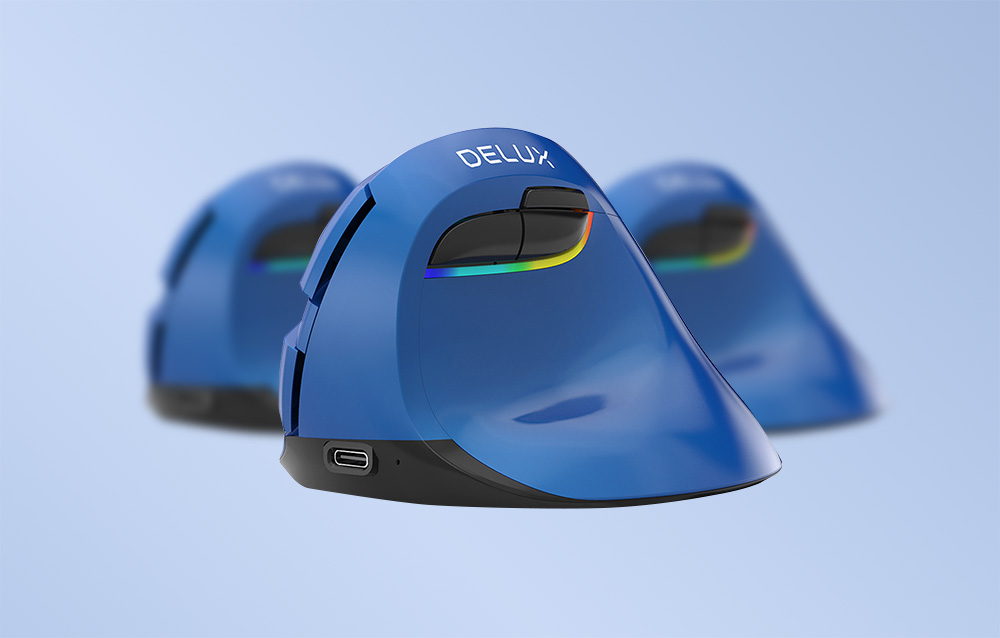 Delux/M618-mini-Bleue/1