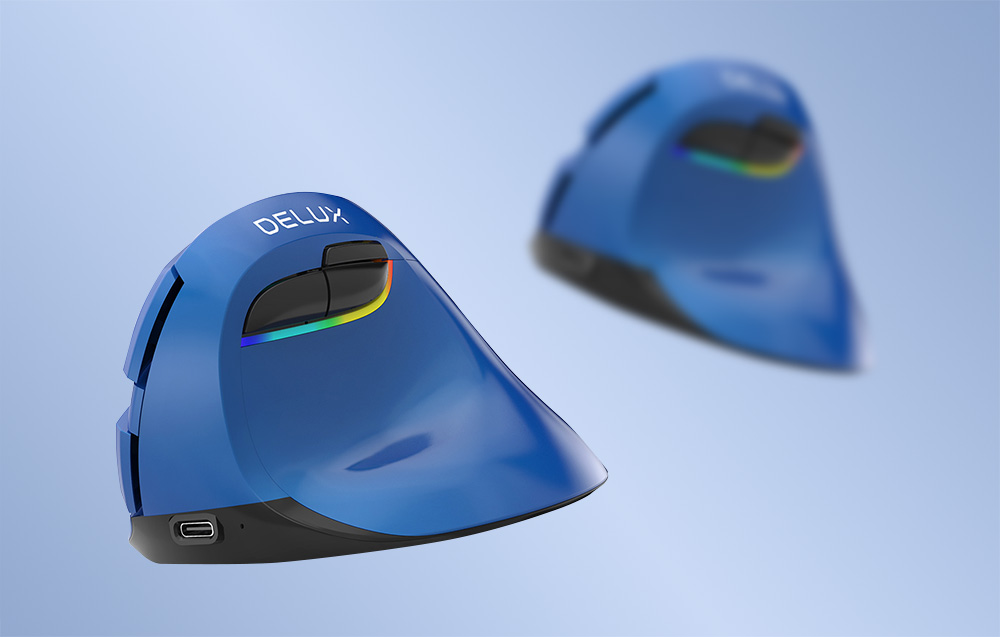 Delux/M618-mini-Bleue/3