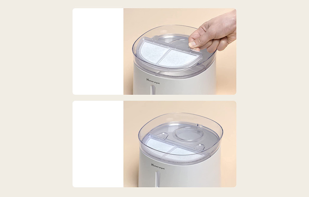 Set de filtres pour fontaine Homerunpet WF20