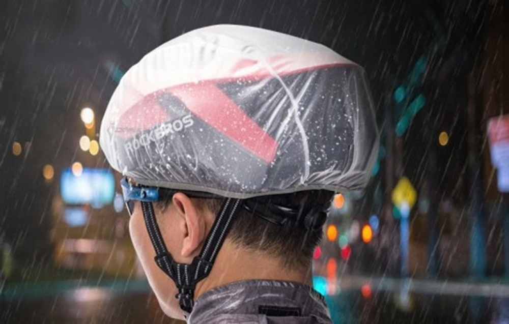 Couverture de casque de vélo Rockbros YPP017 (blanc)