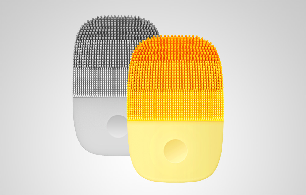 Brosse faciale InFace MS2000 jaune résistante à l'eau