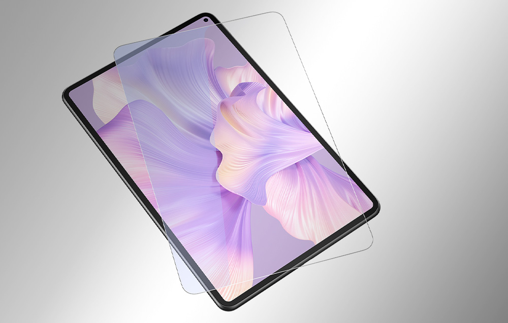 Verre trempé Baseus sur tablette Huawei MatePad Pro 11