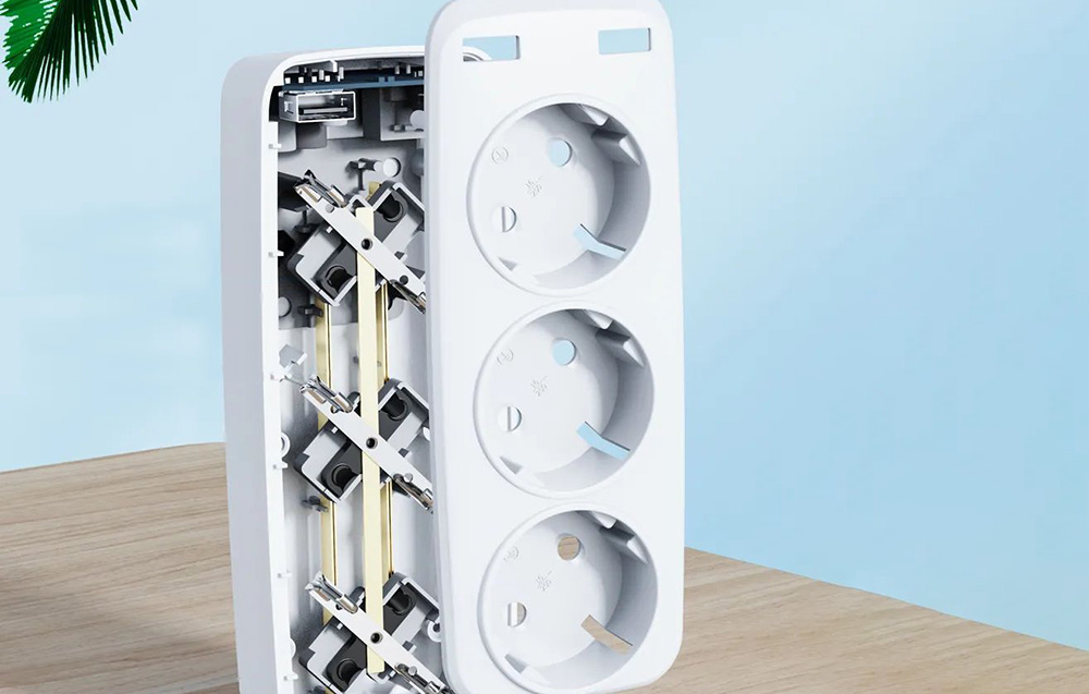 Chargeur XO WL08EU avec plusieurs appareils connectés.