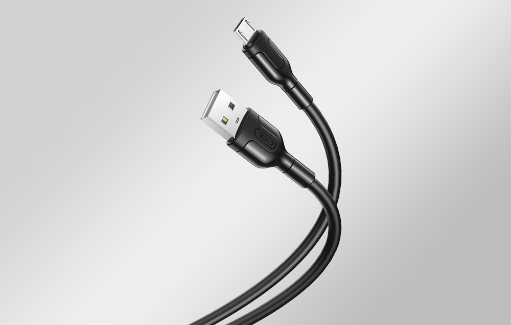 Câble XO USB vers Micro USB 2.1A (noir)