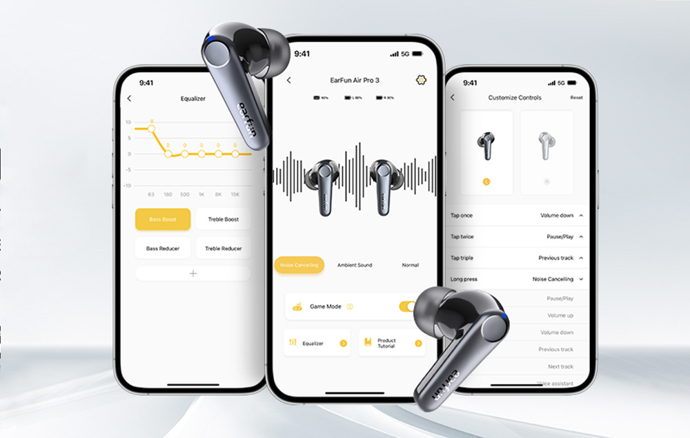 Application EarFun Audio