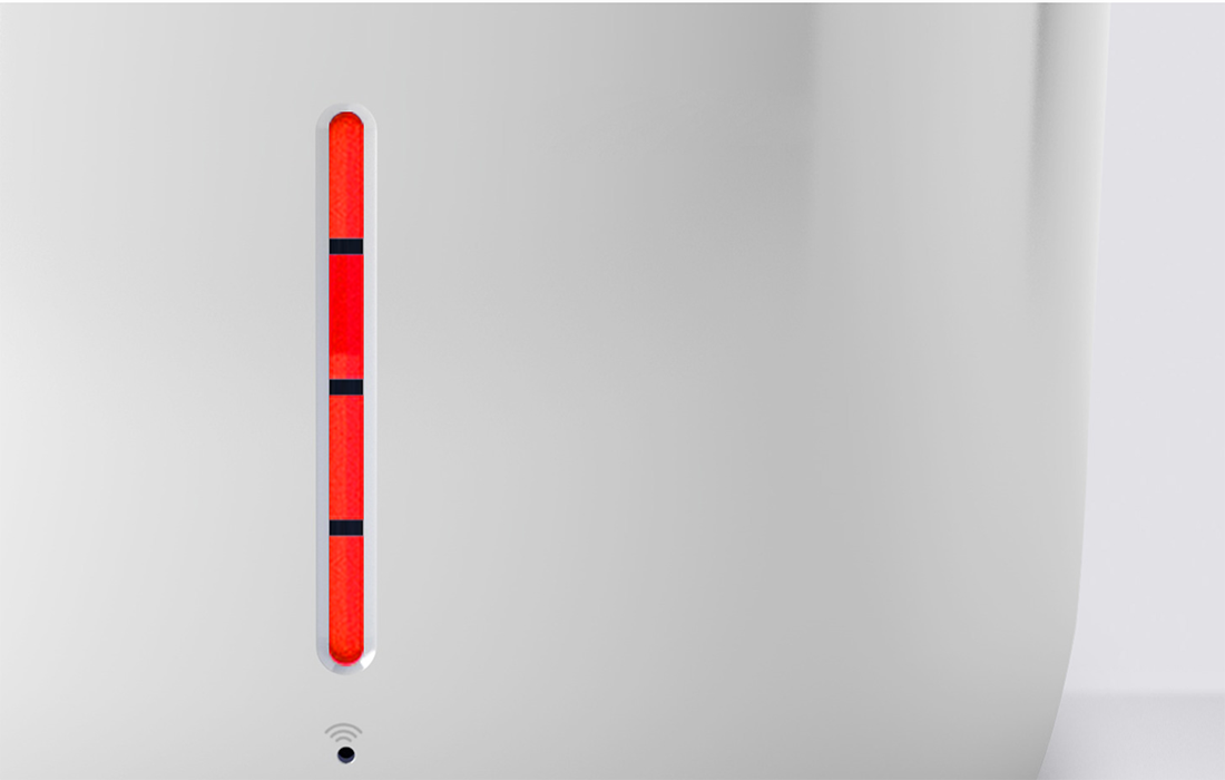 Indicateur LED de rappel de remplacement du filtre