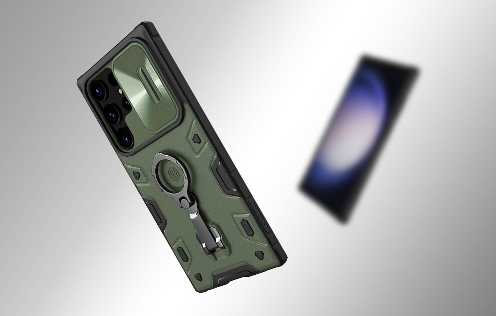 Nillkin/Nillkin-CamShield-Armor-Pro-Étui-Samsung-Galaxy-S23-Ultra-Vert/4