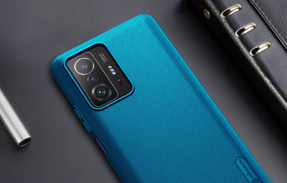 Nillkin/Nillkin-Super-Frosted-Shield-case-for-Xiaomi-11T11T-Pro-Bleu/1