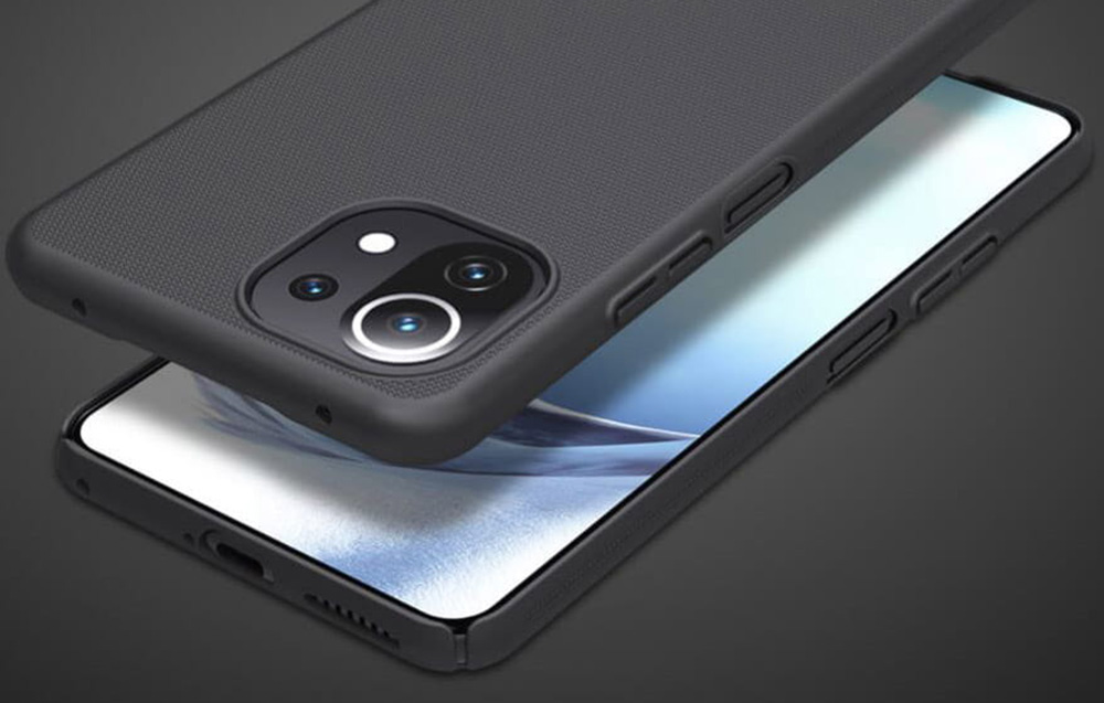 Coque Nillkin Super Frosted Shield pour Xiaomi 11 Lite 4G/5G noire