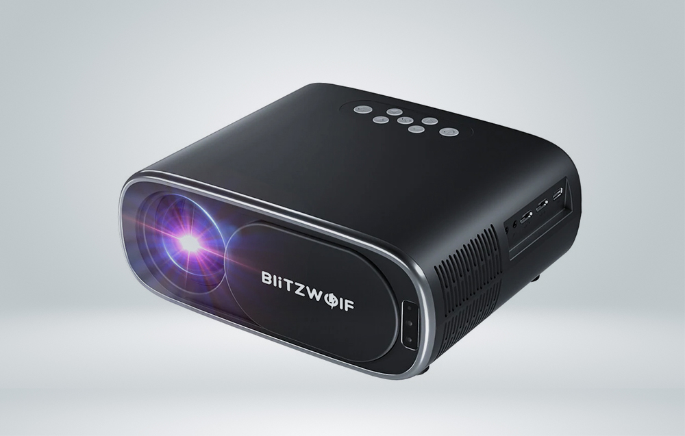 BlitzWolf BW-V4 affichant une image claire et nette
