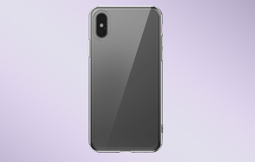 Coque iPhone XS MAX avec couche oléophobe