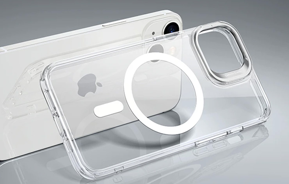 ESR/Classic Kickstand pour iPhone 14 Plus, Magsafe, transparent