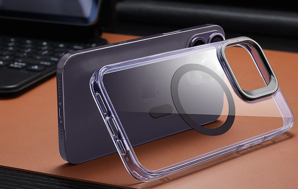 ESR/Classic Kickstand pour iPhone 14 Pro Max Magsafe (transparent)