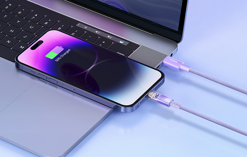 Baseus Explorer Series 2m Fast charging cable, 20W - Image 2