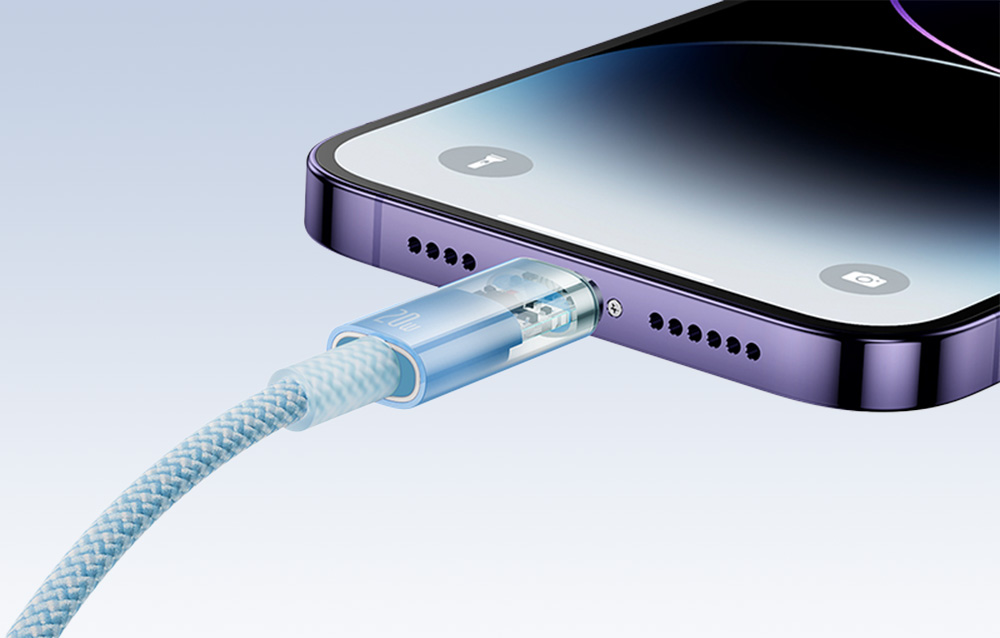Câble USB-C vers Lightning Baseus durable en nylon