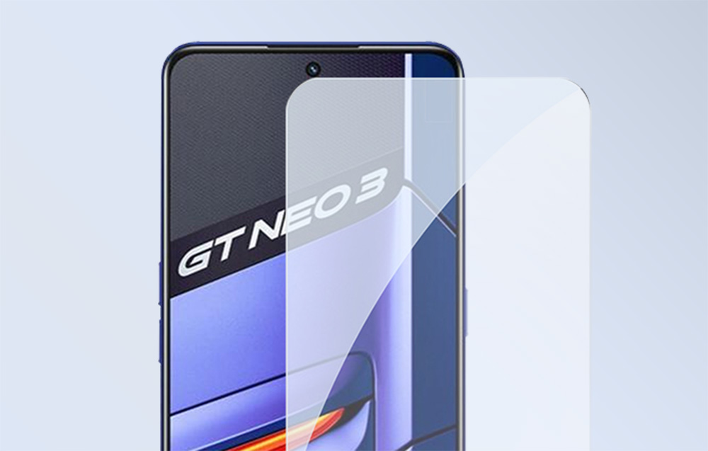 Couche oléophobe sur le verre trempé Baseus pour Realme GT Neo3