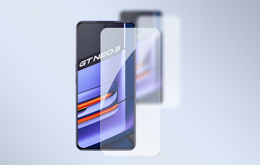 Protection efficace avec le verre trempé Baseus pour Realme GT Neo3