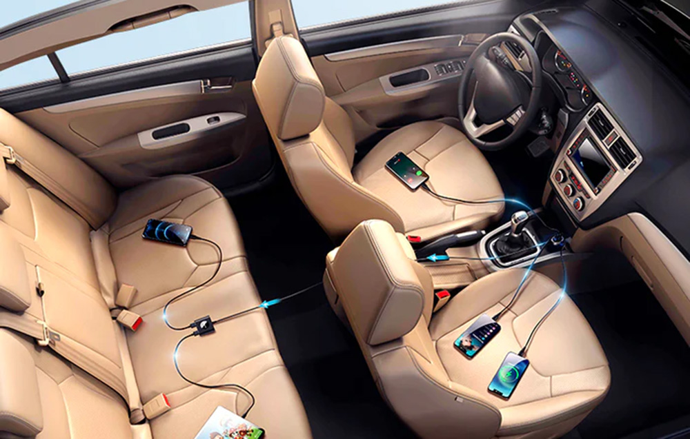 JOYROOM JR-CL05 chargeur de voiture vue avant