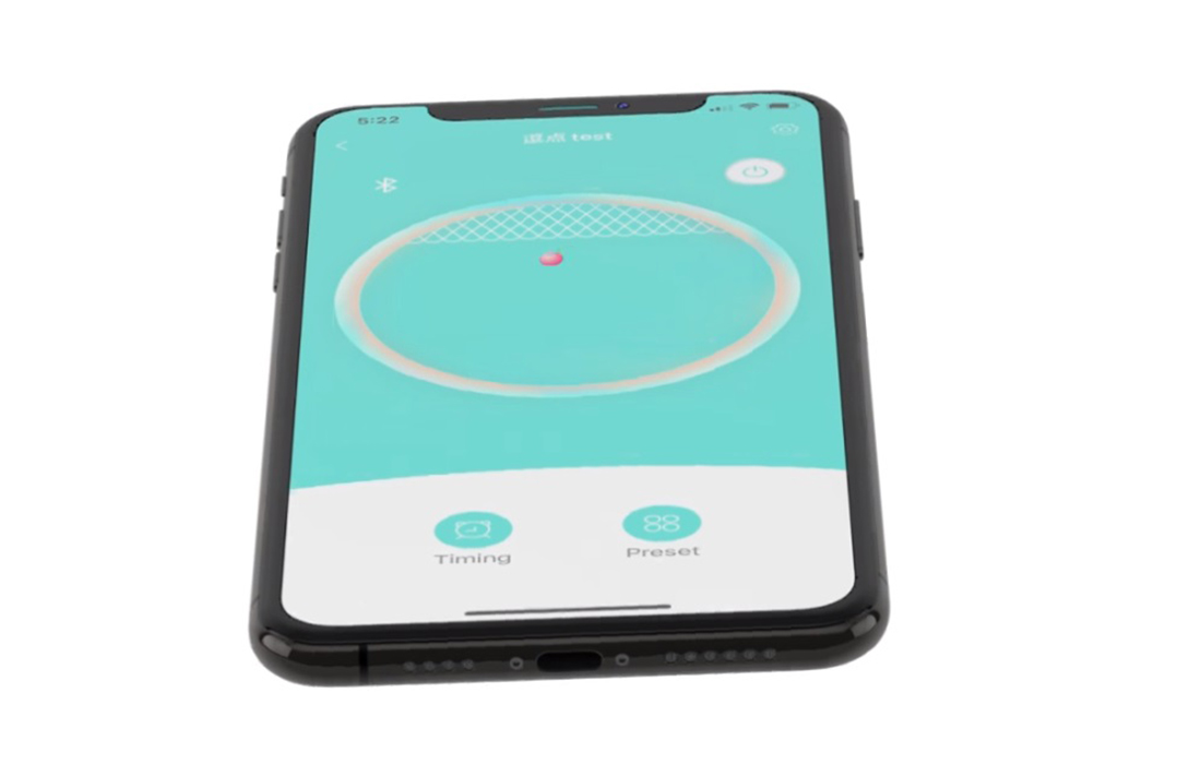 Application Petoneer pour contrôler le laser