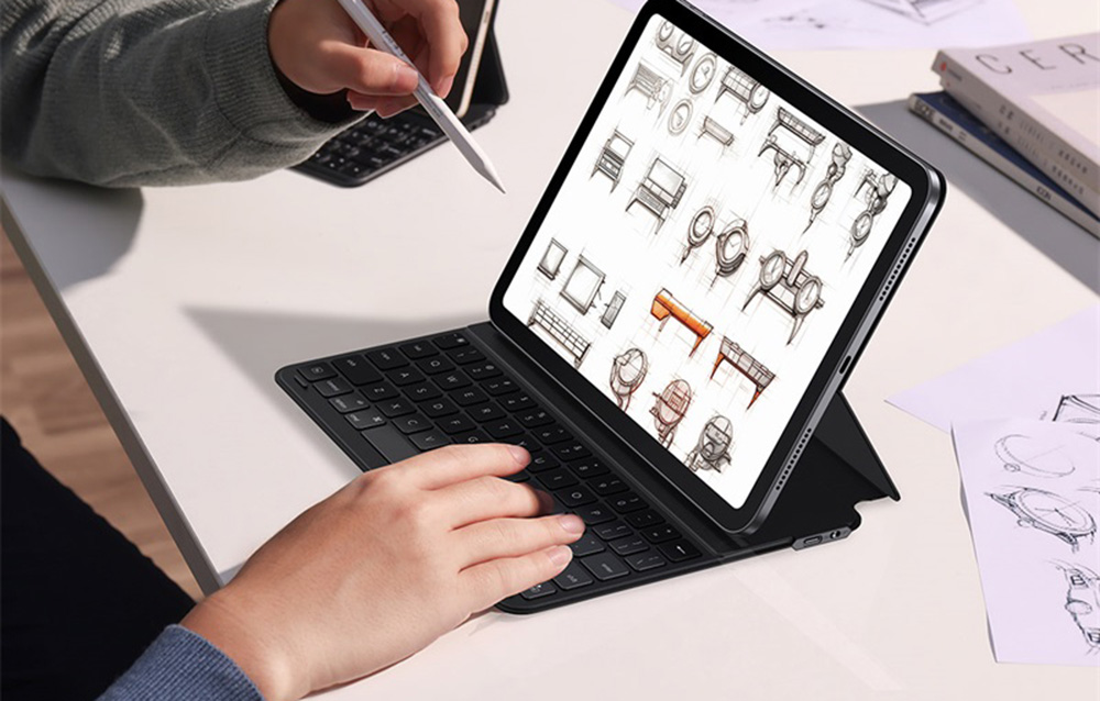 Baseus Étui Clavier, design magnétique